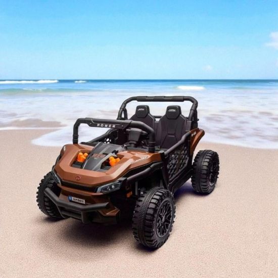 صورة سيارة أطفال كهربائية بتصميم باجي صحراوي